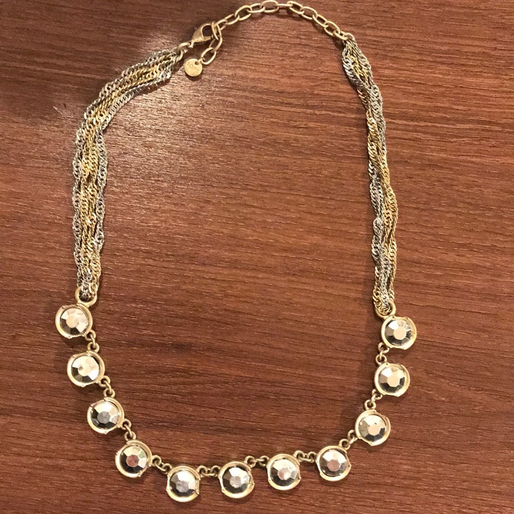 Loft silver and gold necklace